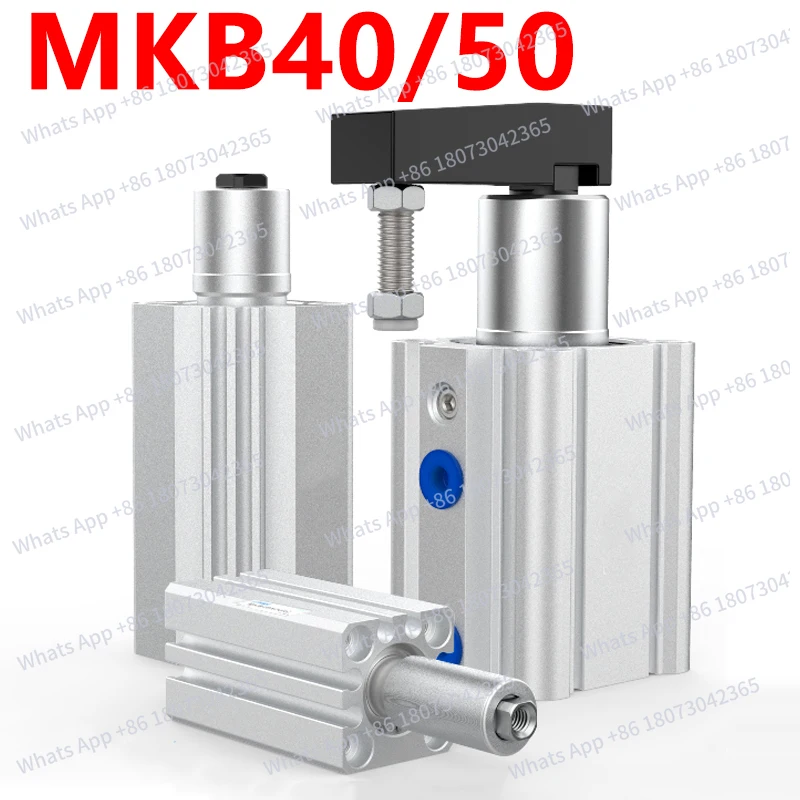 

Пневматический цилиндр MKB40/50-10R/20L/30R с поворотом на 90 градусов, зажимной, диаметр цилиндра 40/50 мм