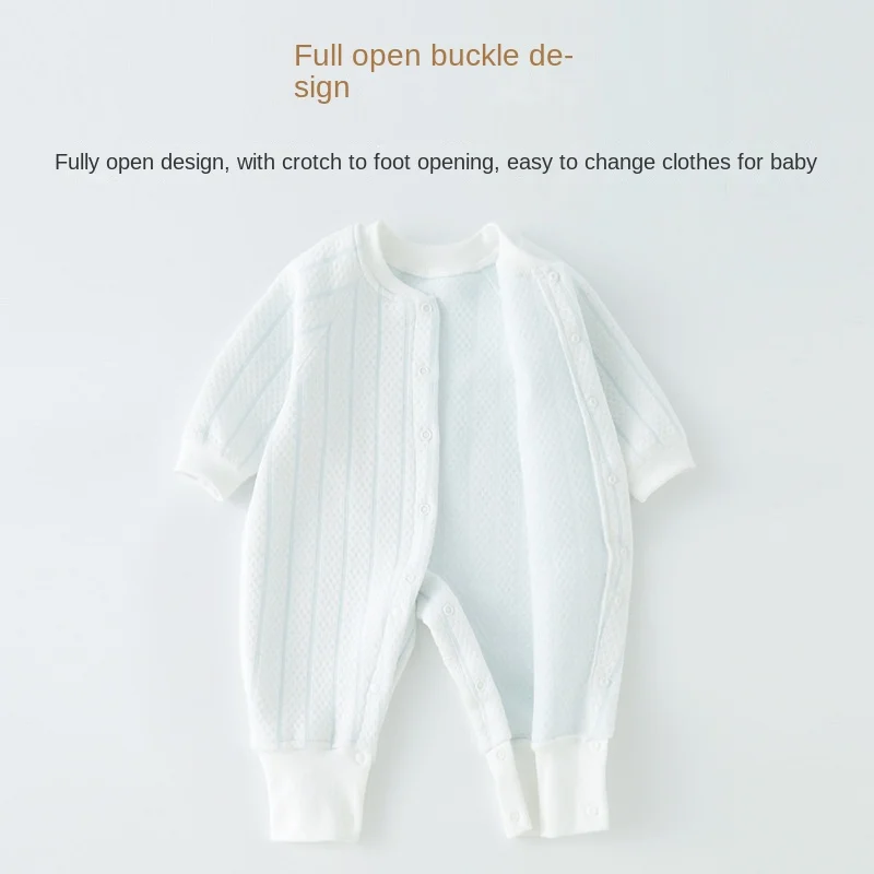 Baby Clothes One-piece Clothes Newborn Coats Men's and Women's Baby Climbing Clothes Romper Spring and Autumn