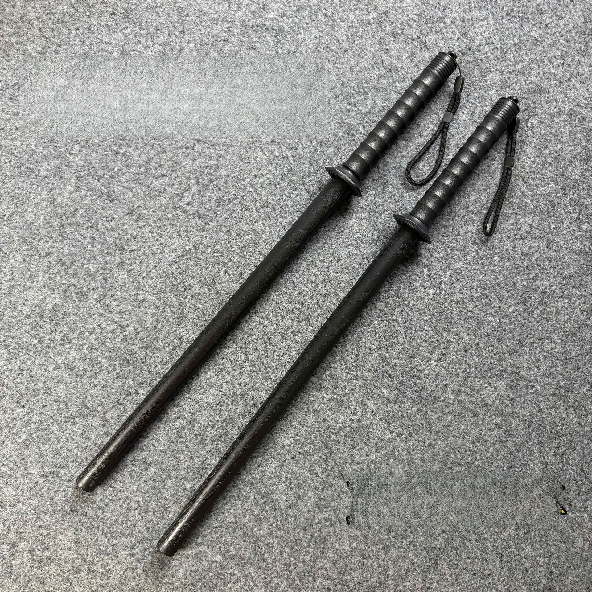 Safety First: Plastic Integrated Stick for Martial Arts Performance Self Defense Short Rod Non Explosive Practice Props