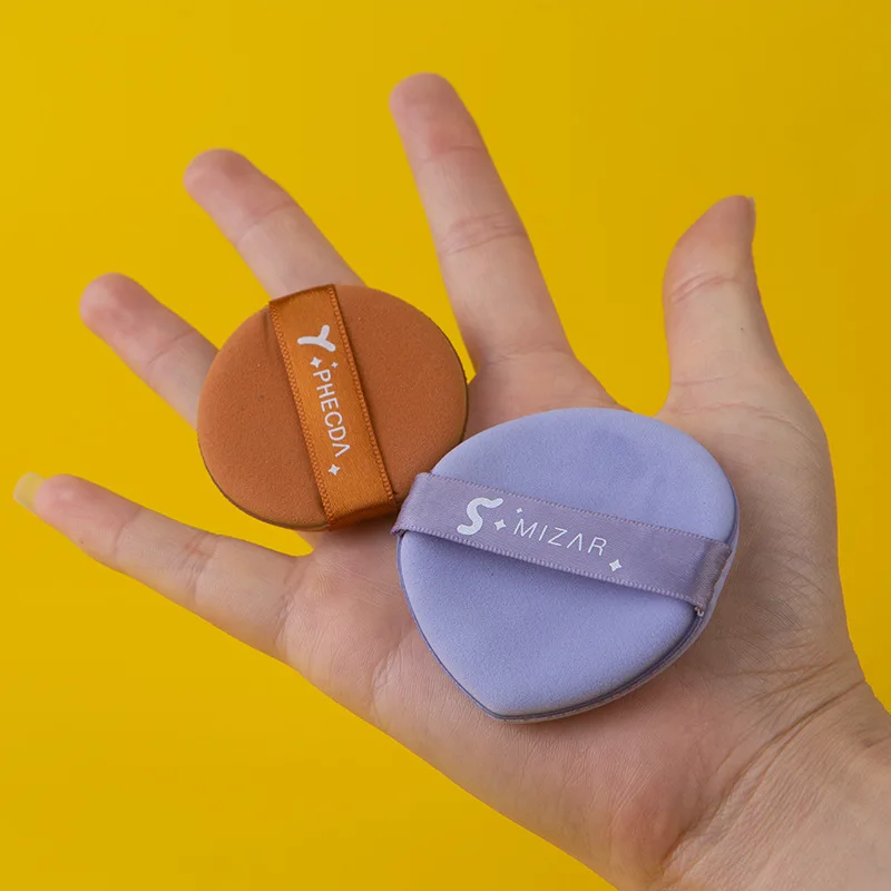 YS00058- 듀얼 유즈 (건식 및 습식) 스펀지 퍼프, 비흡수성, 라텍스 프리, 메이크업 및 에어 쿠션 세팅용, 고탄력