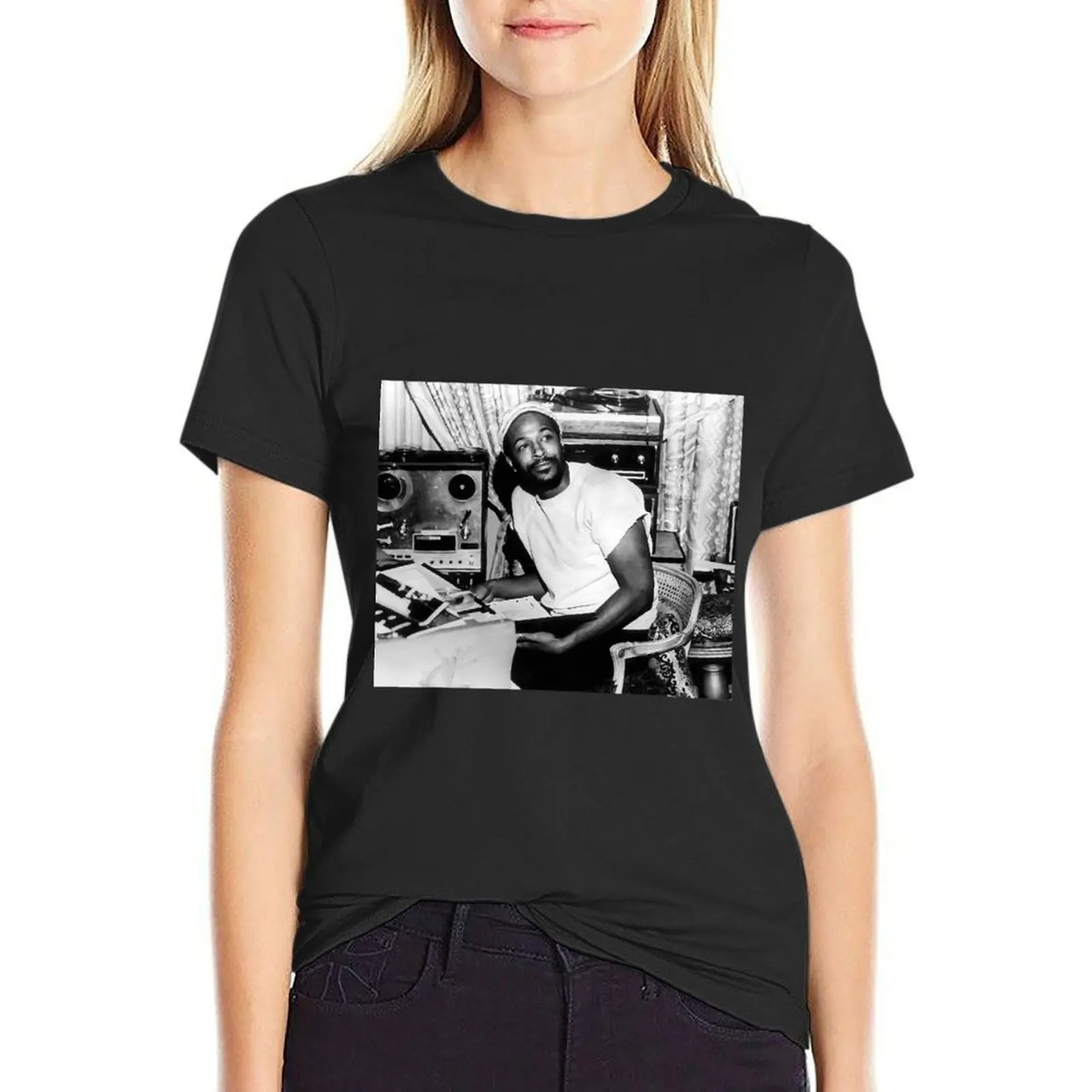 

MARVIN Premium T-Shirt tops Blouse vintage sports fans workout t shirts for Women