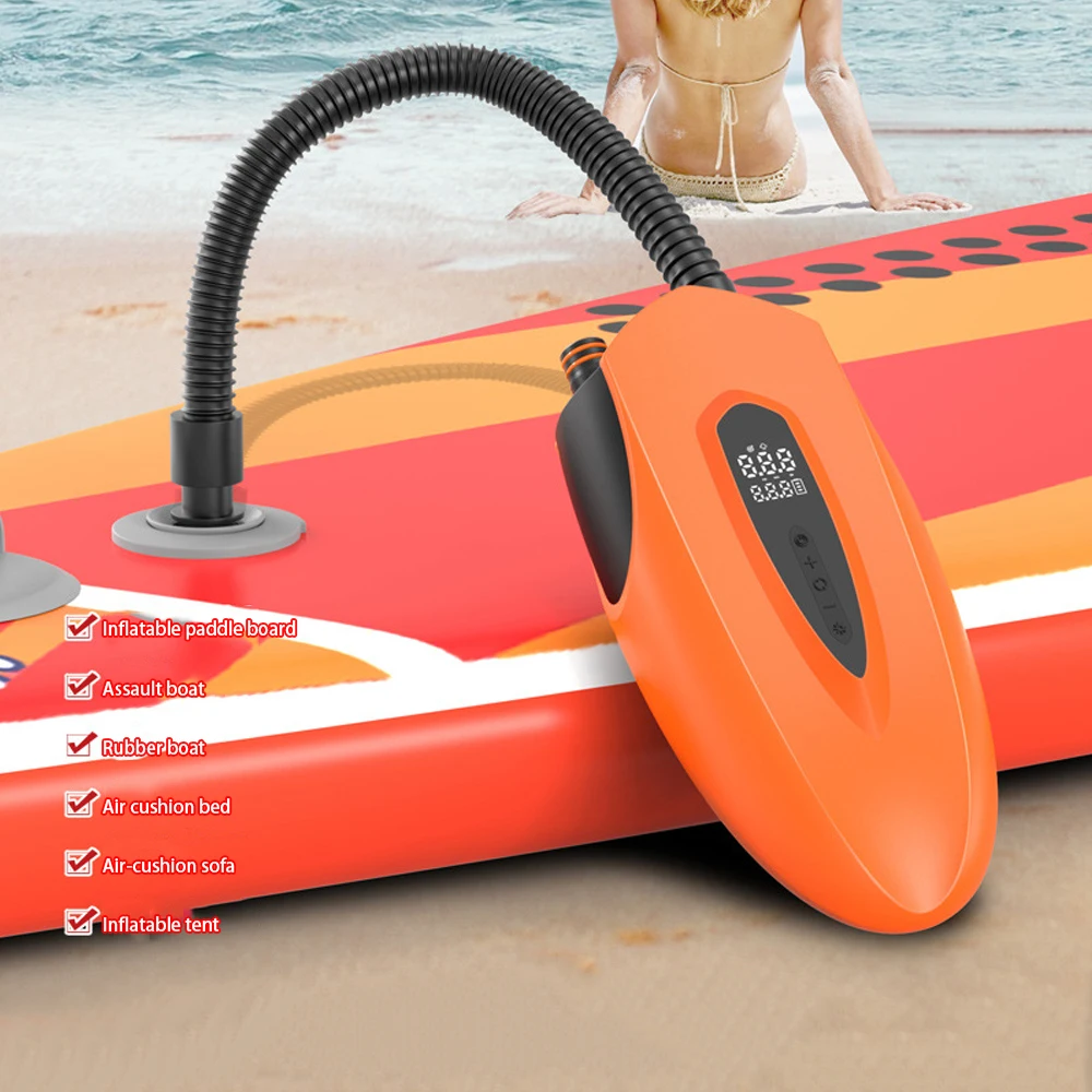 

Car Air Pump Outdoor Kayak SUP Paddle Board Tent Inflatable Mattress Portable Electric Wireless Air Pump Power Tool
