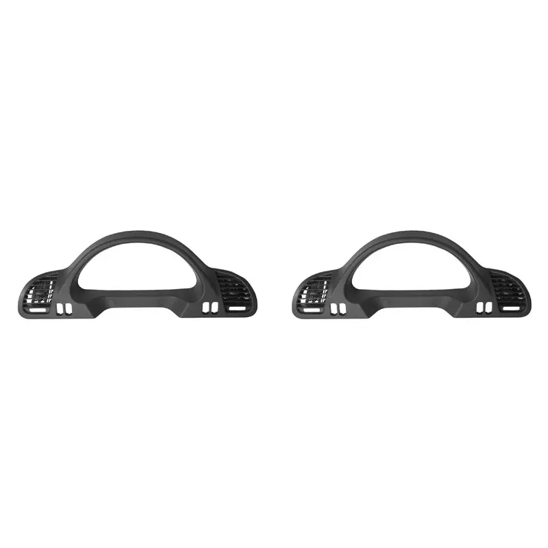 2X 9016801439 Car Inner Instrument Frame Cover Trim Counter Housing With Air Vents For Benz Sprinter Cdi 1999-2006