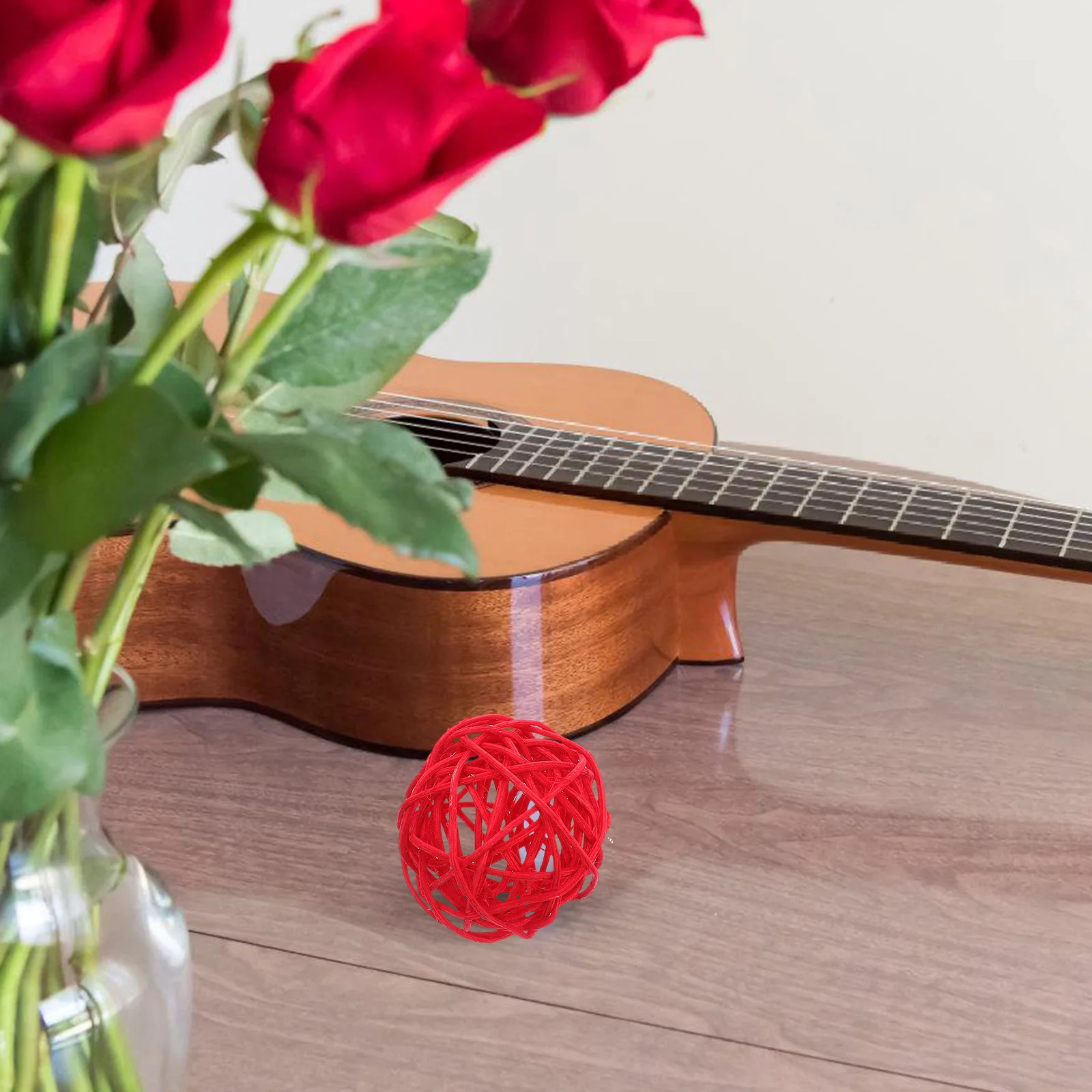 15 قطعة كرات الروطان الروائح 5 سنتيمتر مزهرية طبيعية السلطانية الحشو الزخرفية الناشر الزفاف محور ديكور المنزل #5