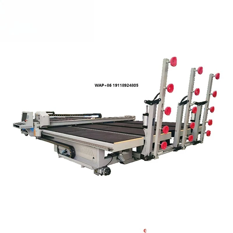 High-Efficiency Fully Automatic Glass Cutting Machine with Remote Control (Auto Load & Cut Operation)