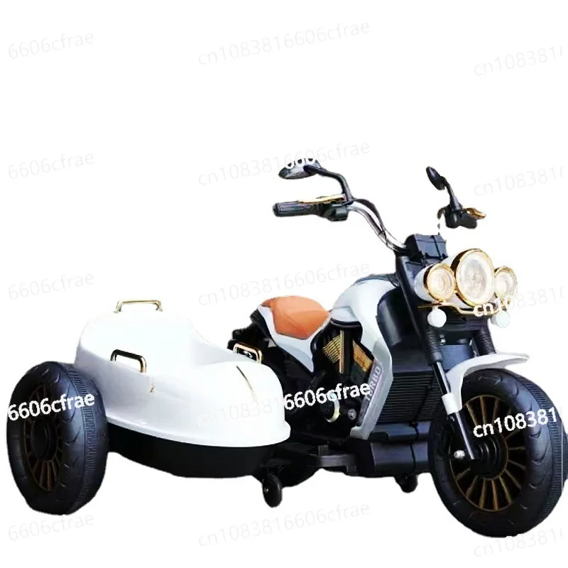 

New Children's Electric Tricycle Boys and Girls Off-road Vehicle Four-wheel Drive Toy Cars Ride on Car Scooter Electric for Kid