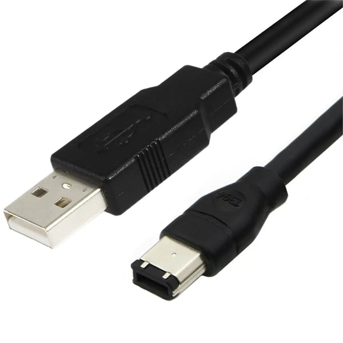 New Electronics Firewire Connector IEEE 1394 Firewire 6 Pin Connector Male to USB 2.0 Male Adaptor Convertor Cable Cord 3 Meters
