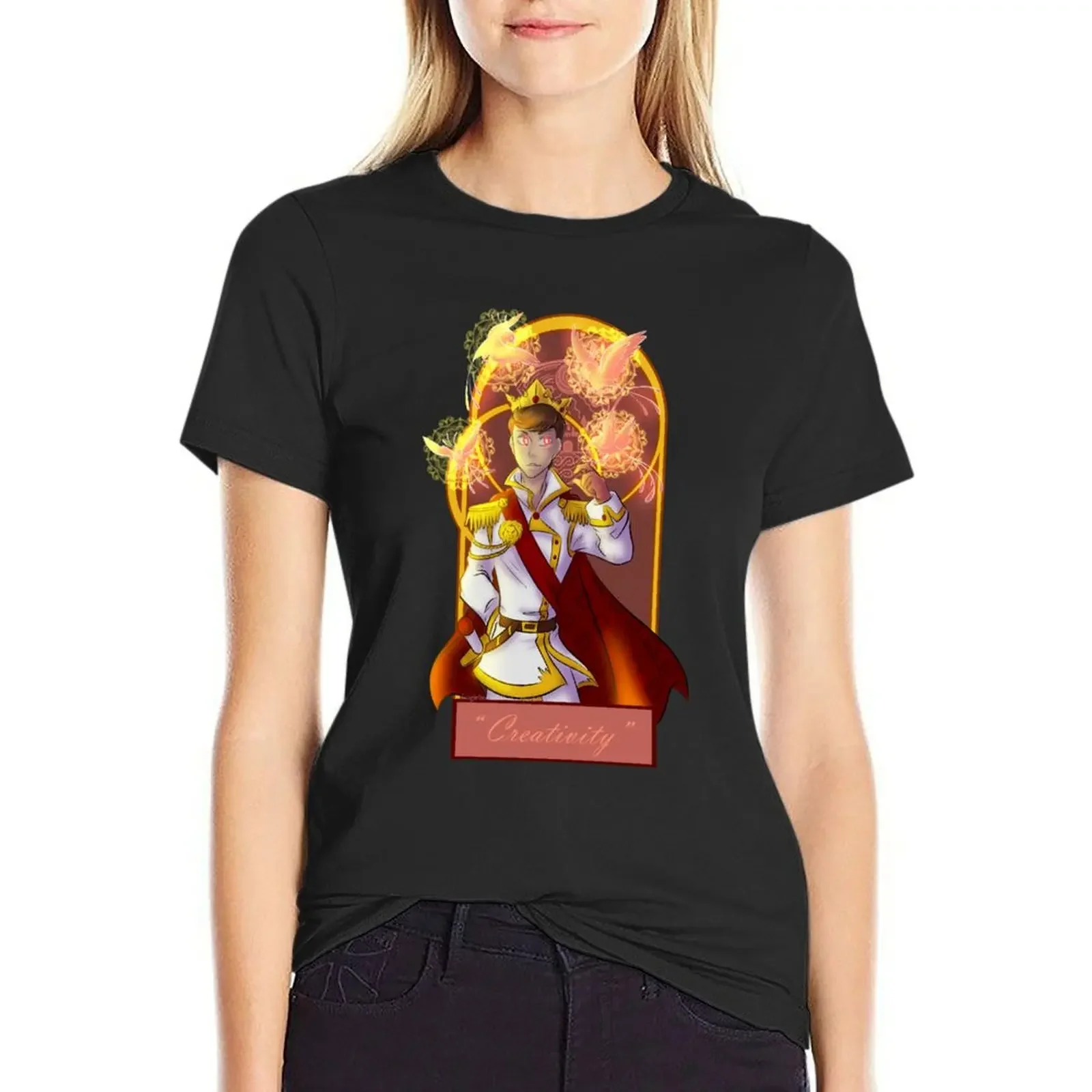 

Royal Sides - Roman: Phoenixes T-Shirt Blouse cute tops tops plus size t shirts for Women loose fit