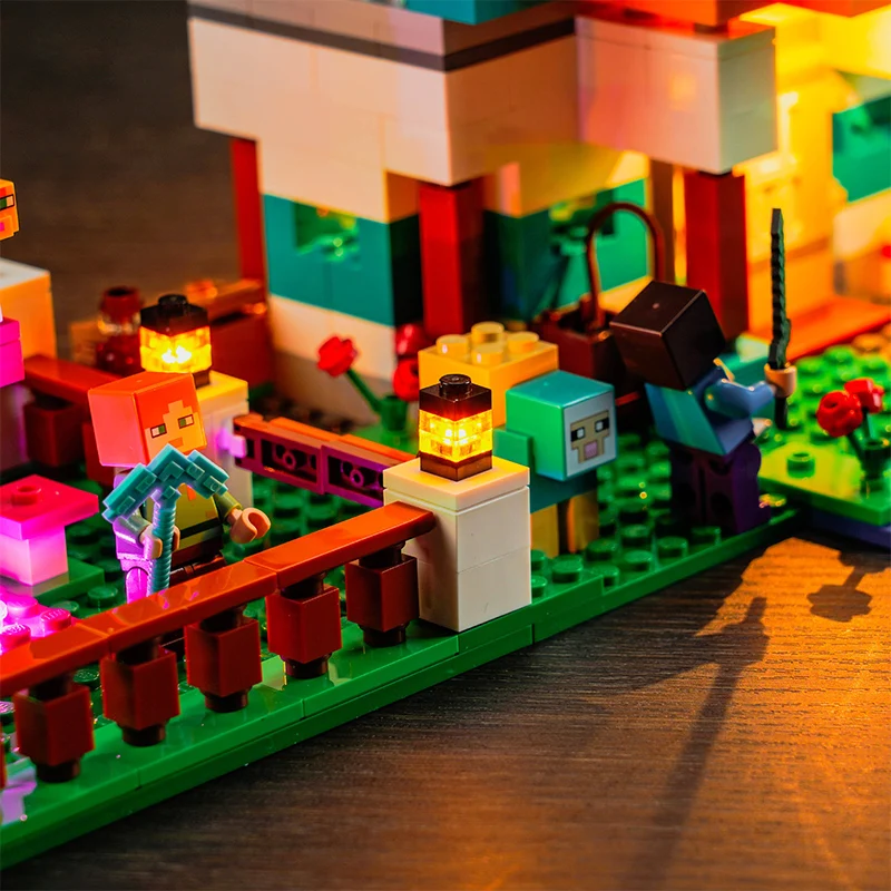 Lazishi LED light 21249 set is suitable for The Crafting Box 4.0 building blocks (only including lighting accessories)