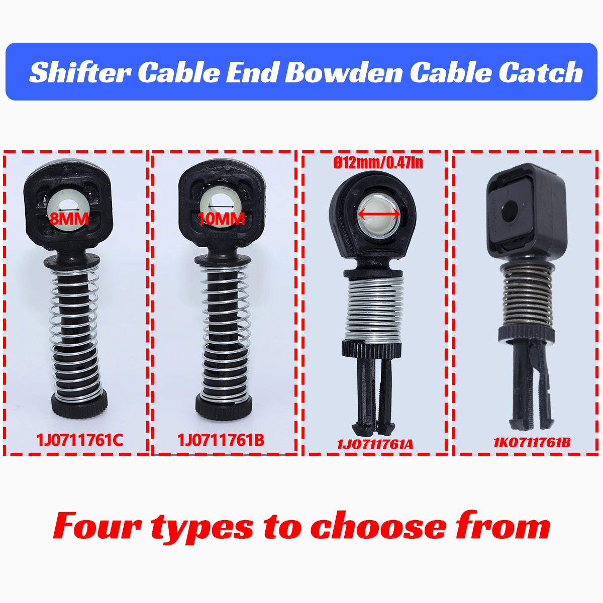 

Gear Shift Linkage End Bowden Cable Catch Selector Shaft Collect Manual Gearbox Fix Lever Adjuster Repair Kit for Audi VW Seat