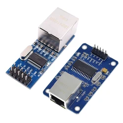 ENC28J60 ENC28J60-I/SO HR911105A Ethernet LAN Network Module SPI Interface 3.3V for Arduino AVR PIC LPC STM32