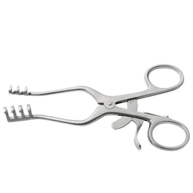 Ear mirror examination instruments - Folded self retaining distractors  Surgical ENT