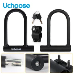 Waterproof Durable Bike U Lock Mountain Bike Road Bike Padlock Anti-theft Security Scooter Motorcycle Bike Lock Bike Accessories