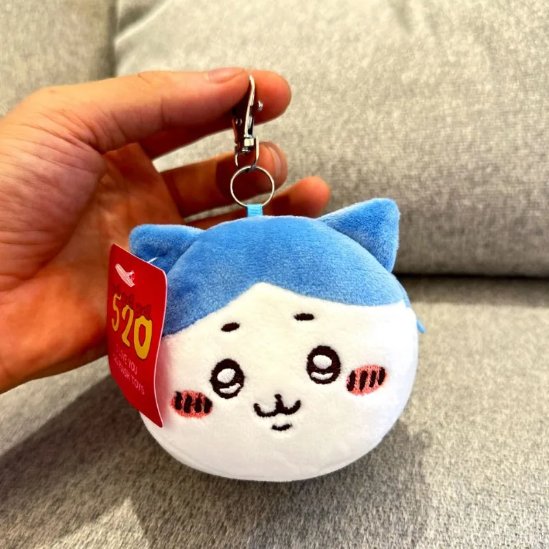 Cute Cartoon Hachiware Kawaii Plush Doll Bag Pendant Keychain Anime Chiikawa Usagi Headphones Protector Mini Coin Wallet Gift