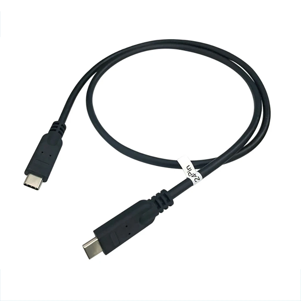 

Type-c24pin Male to Male Cable 1m Typec 24pin 5A PD Test Cable