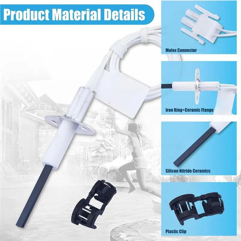 ABKS-For Hayward Universal H-Series Pool Heater Replacement Kit FD Ignitor FDXLIGN1930 Low Nox Design