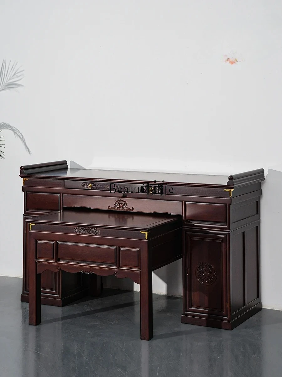 

Solid wood Buddha table simple offering platform Shentai Buddhist hall Buddhist temple Gongtai
