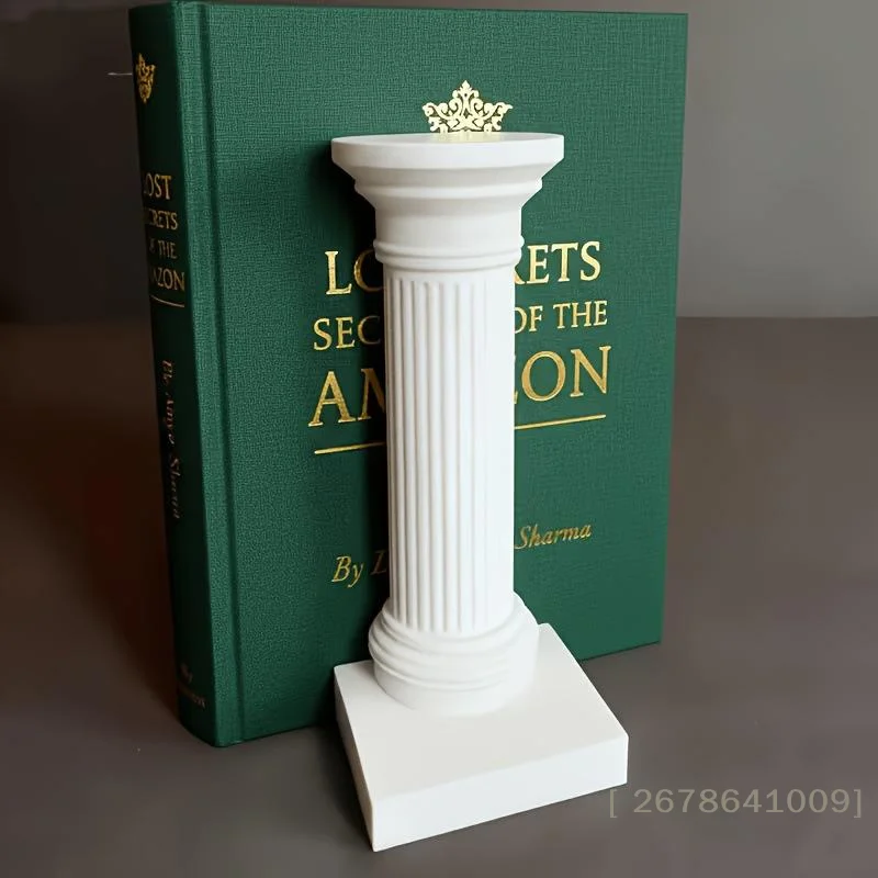 ⚑3D Printed Column Bookends Minimalist Book Stand High Quality Desktop Decor Study Office Gift