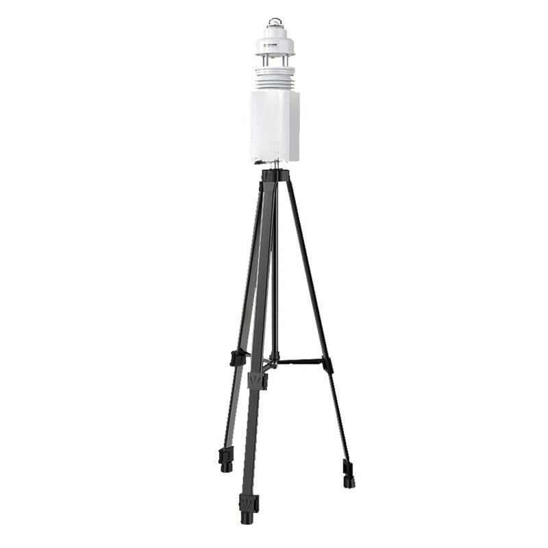 

Portable full-color campus weather station