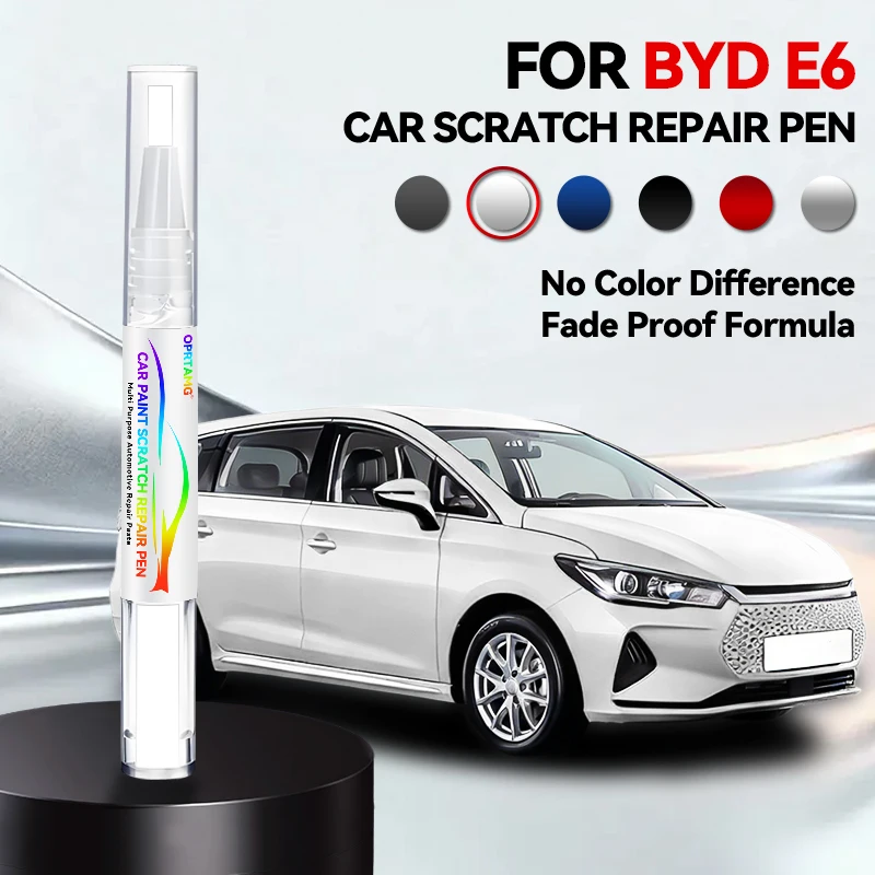 

Ручка-корректор для ремонта автомобильной краски BYD E6: аксессуары для устранения царапин, цвета: серый, черный, белый, зеленый, красный