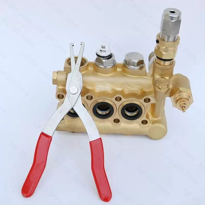 Professional High Pressure Washer Repair Kit, Water Valve Copper Sleeve Extractor for Dolphin Green Force Easy Removal