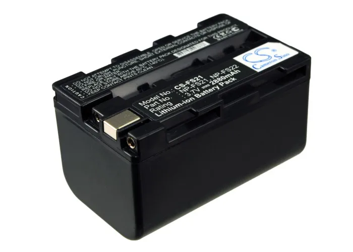 2880mAh Battery NP-FS20 NP-FS21 NP-FS22 for Sony DCR-PC5E DCR-PC3E PC1 PC2E PC5 PC3 PC1E PC5L PC4 PC2 TRV1VE PC4E