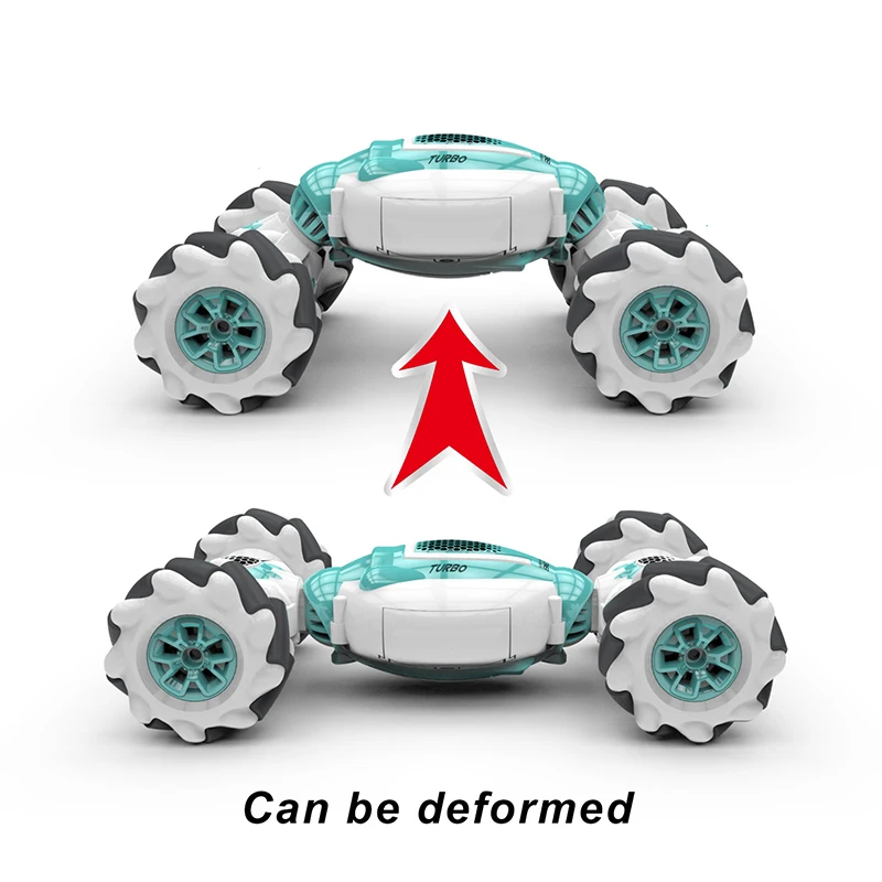 Mini coche de Control remoto de 2,4 GHz, juguete eléctrico con detección de gestos, coche de deriva RC, coche acrobático horizontal con rotación de 4WD, juguete para niños