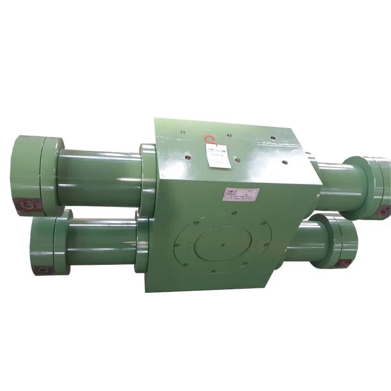 Small shaft output tripod type swing, hydraulic cylinder, rack and pinion swing cylinder, hydraulic cylinder