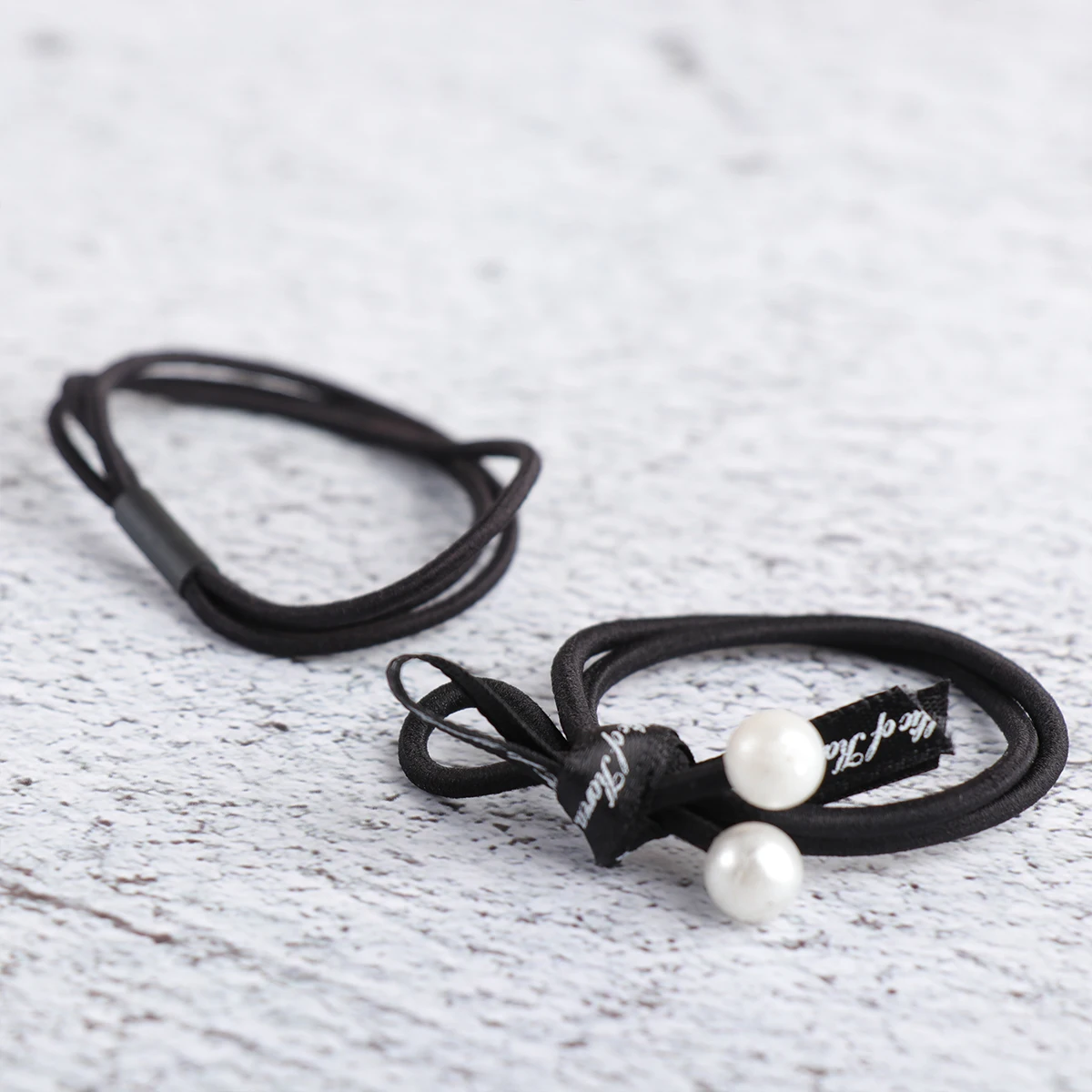 

1 Set Hair Ties Pearl Beading Rope Ponytail Holder Elastic Band Scrunchie Stylish Daily Wear Fashion Hair Accessories