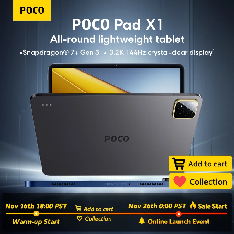 Global Version POCO PAD X1