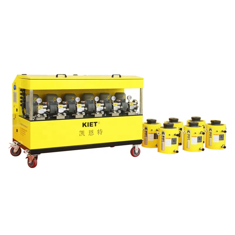 2 4 8 16 Points PLC Double Acting Frequency Conversion Control Enerpac Cylinder Jack Synchronous Lifting System Jack