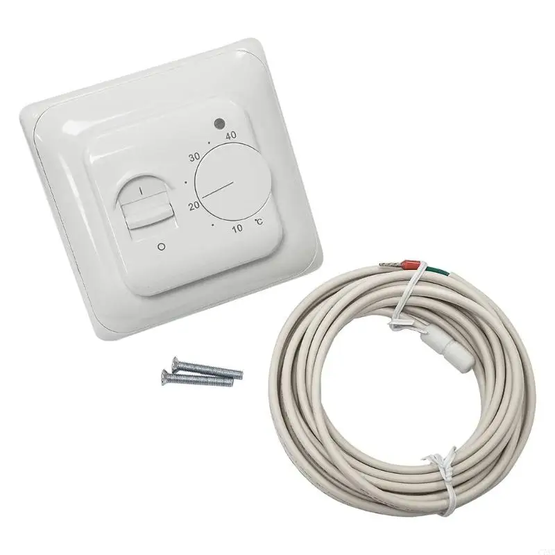 

Электрический термостат для подогрева пола с двойным потреблением К7АК датчиков температуры 230В 50/60Хз 5В