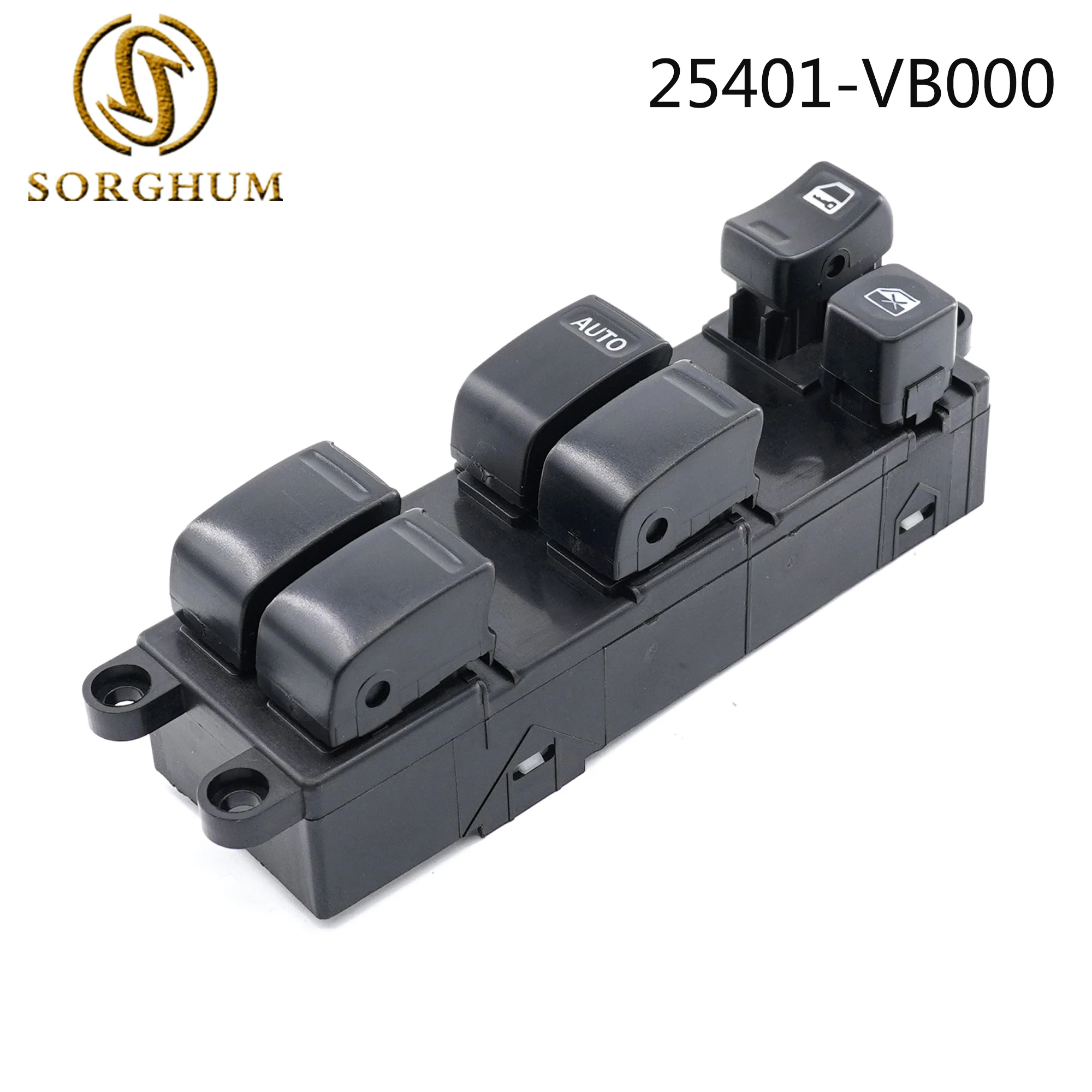 

Sorghum Front Left Electric Power Window Master Control Switch Button 25401-VB000 For Nissan Almera Tino 25401-5M000 25401-6Z500