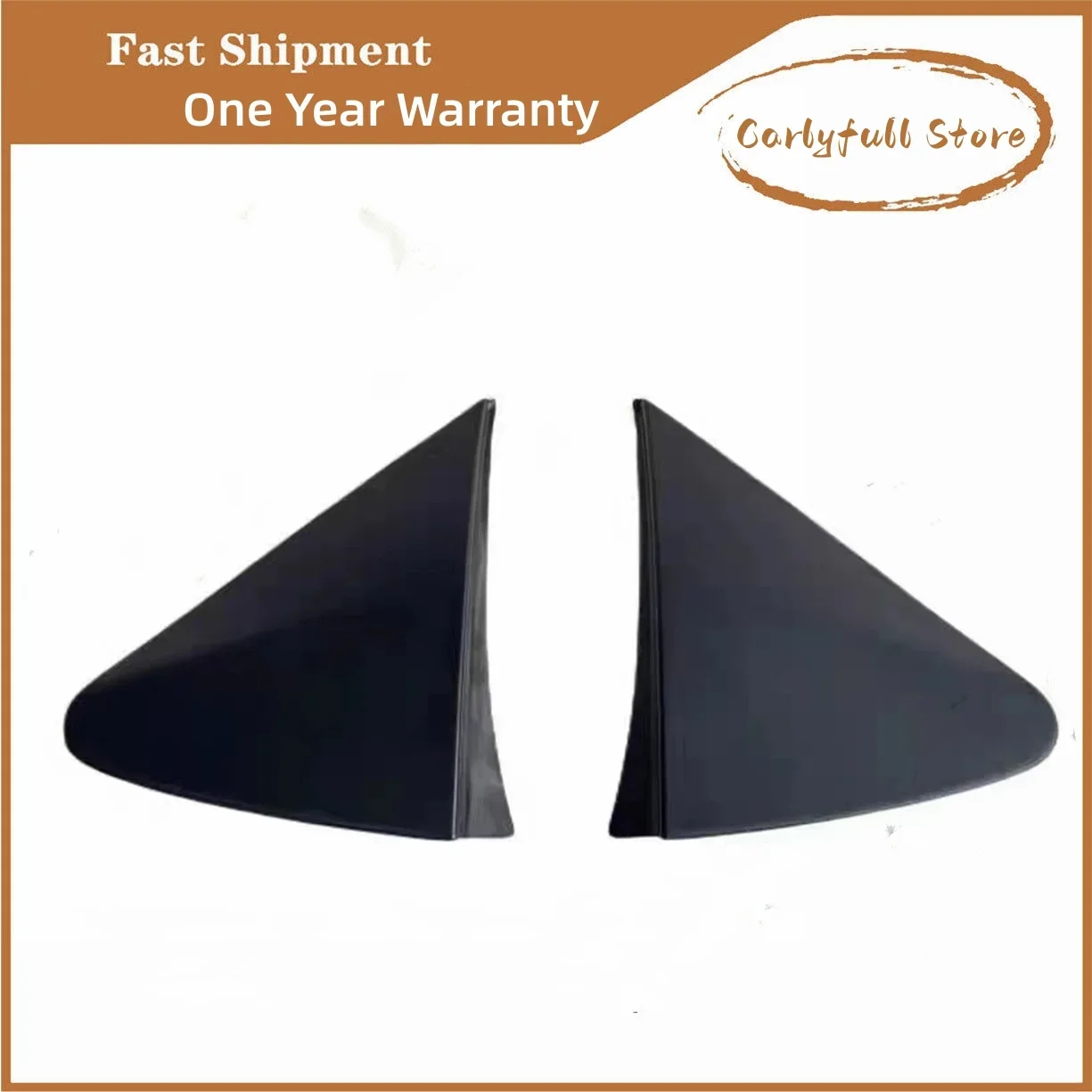 

Front Window A-pillar Triangle Garnish Cover Panel Glass Triangle Plate For TOYOTA Yaris 2008 2009-2013 Side Mirror Moulding