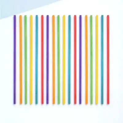 

50Pcs Wood Rhythm Sticks for Beginners Safe Round Sticks Ideal for Musical Training and Creative Play Activities