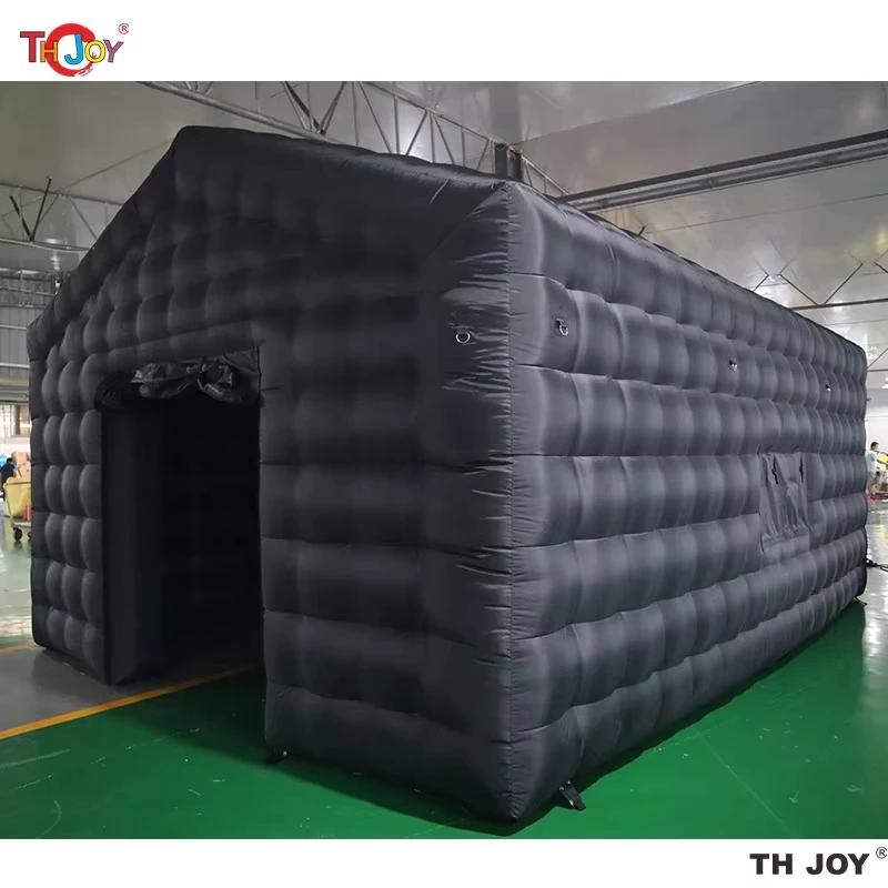 

Disco Light Smoke Machine Black Cube Inflatable Bar Tent Inflatable Nightclub Portable Inflatable Party Tent 5-Year Warranty