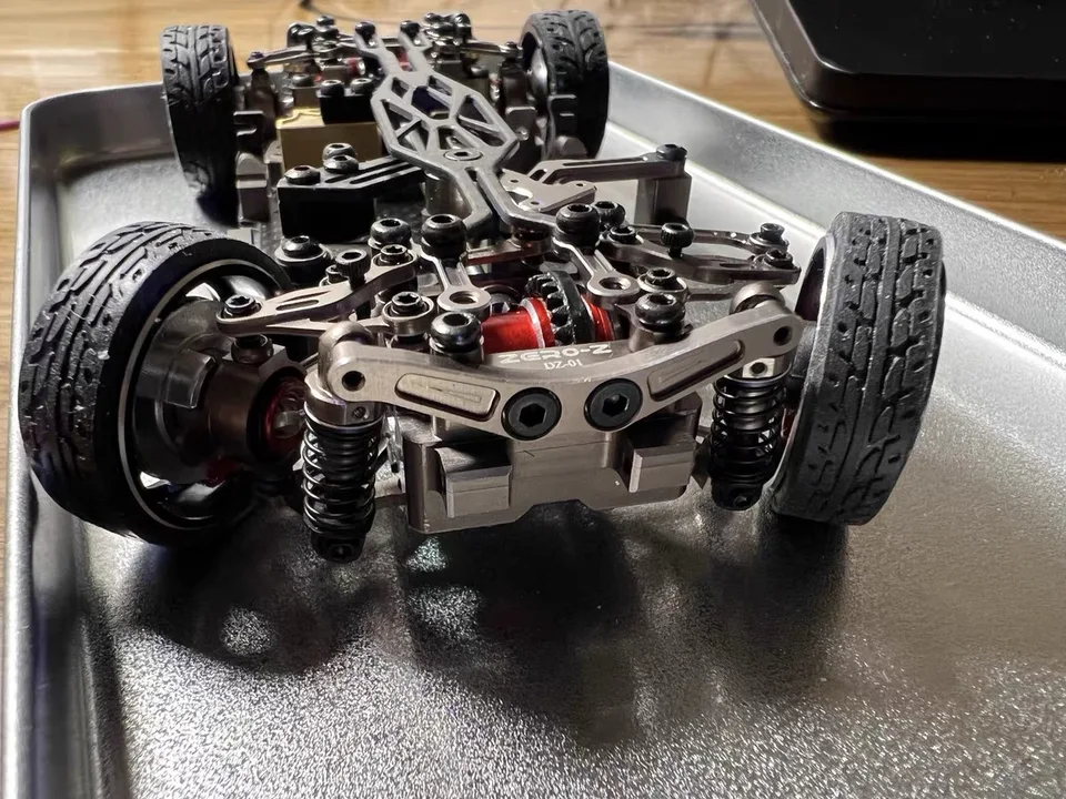 ZERO-Z DZ01 AWD All Metal Drift/Racing 1/28 RC Car Frame XRX DRZ