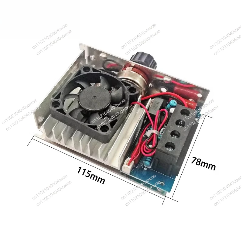 

Тиристорный регулятор 10000 Вт, высокая мощность, 220 В, электронный регулятор напряжения, двигатель, модуль 110 В, регулирование температуры, большой ток