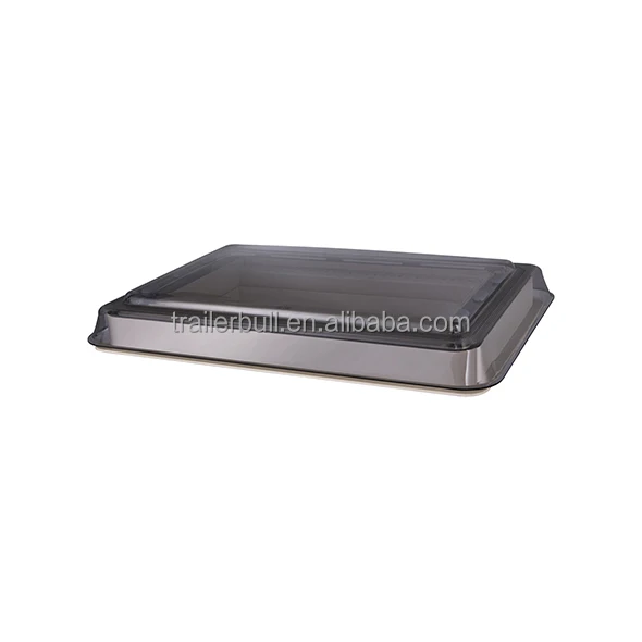 

Manual Open RW3 700x500 Roof Hatches Windows for DIY Cab-over Truck Camper Bed Position Motorhome Crank RV Parts Accessories