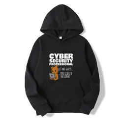 새로운 해킹 생일 선물 후디 남자 링크를 클릭했습니다. 재미있는 사이버 보안 프로그래머 후드 티셔츠 해커 보안 사이버