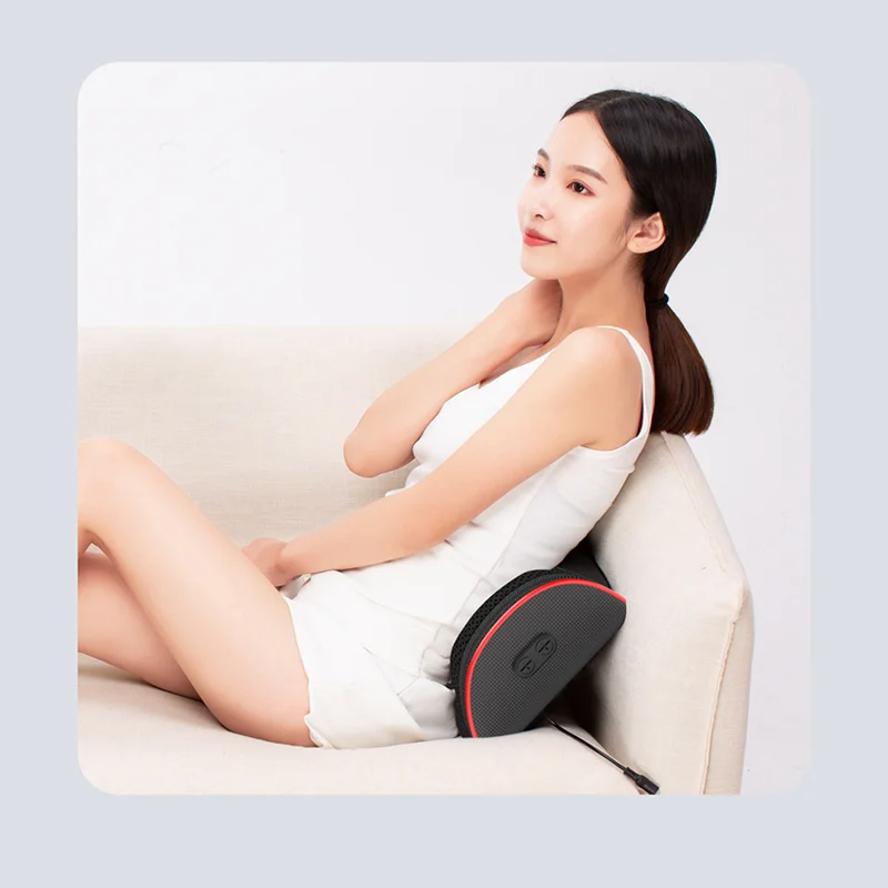 Electric Waist Massager Health Care Traction Therap Lumbar Traction Airbag Inflatable Lumbar Spine Back Body Massage Vibration