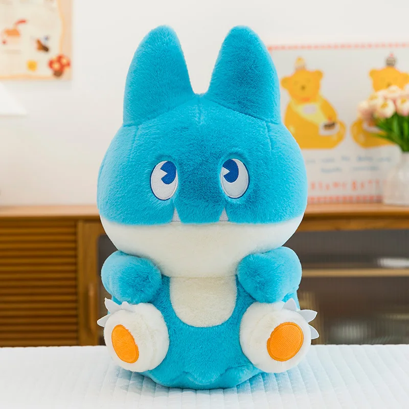 Kawaii Plush Toy Munchlax Stuffed Doll Cute Pokemon Little Snorlax Gengar Keychain Soft Stuffed Animal Kids Birthday Xmas Gift