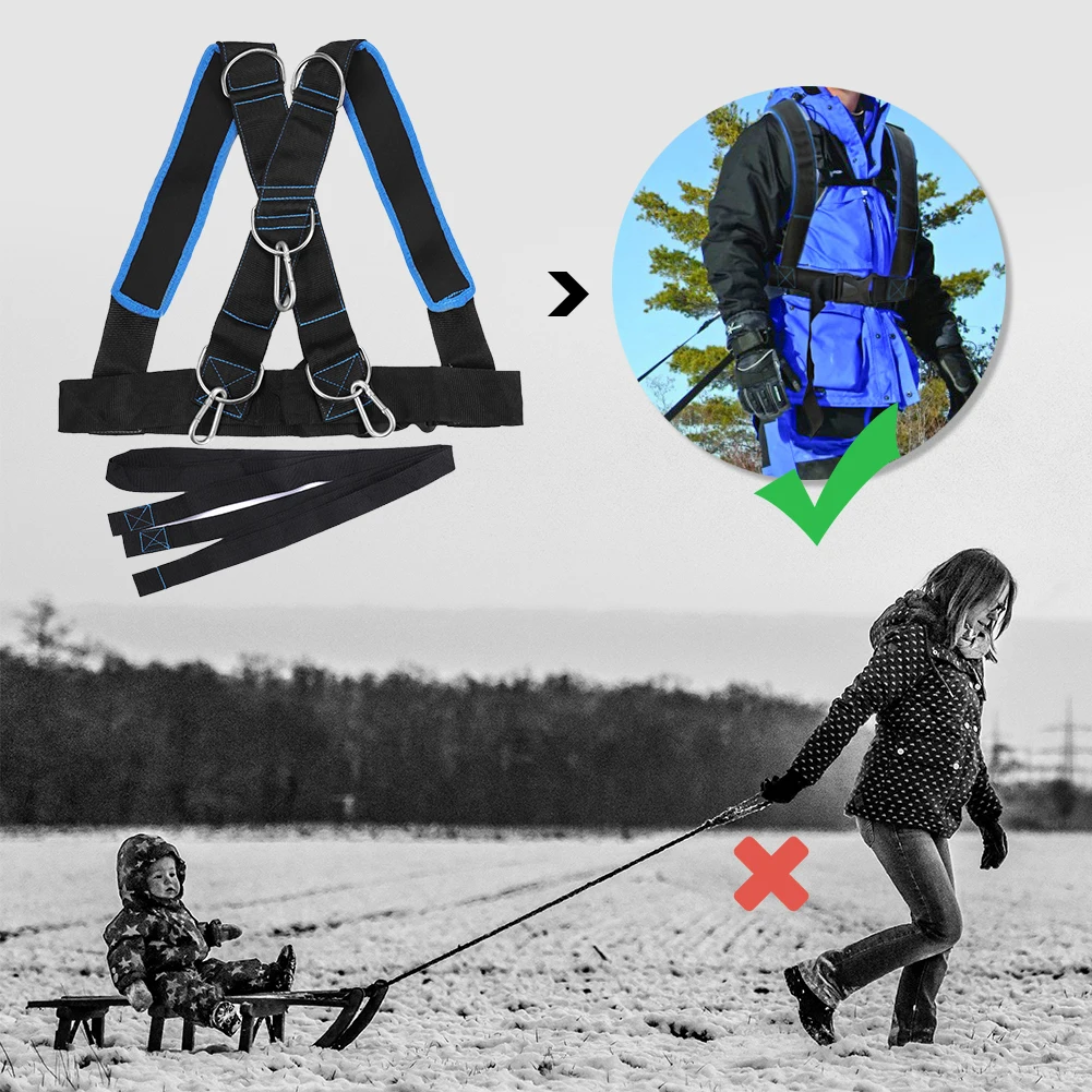 

Training Straps Sled Weight Vest Harness Trainer Body Building