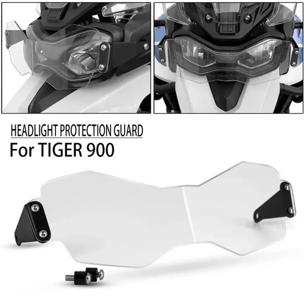 

Для Triumph Tiger 900 GT Pro 900 GT Tiger 900 Rally Pro 2020-2022 мотоциклетная фара, защита передней лампы, акриловая защитная крышка