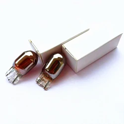 2pcs T20 7440 7443 W21W W21/5W Amber Silver / Chrome Auto Halogen Tail Brake Lights Car Driving Lamp Turn Signals Bulbs