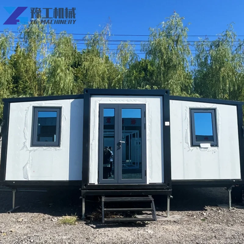 YG Container House Office or Storage A Modular Building Units Prefabricated Steel Sale Custom PVC Wall Window Glass Frame