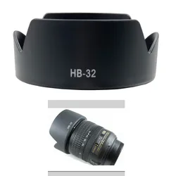 camera Lens Hood HB-32 HB32 camera Bayonet for Nikon D7100 D90 D7000 18-105 18-135 18-140 67mm lens