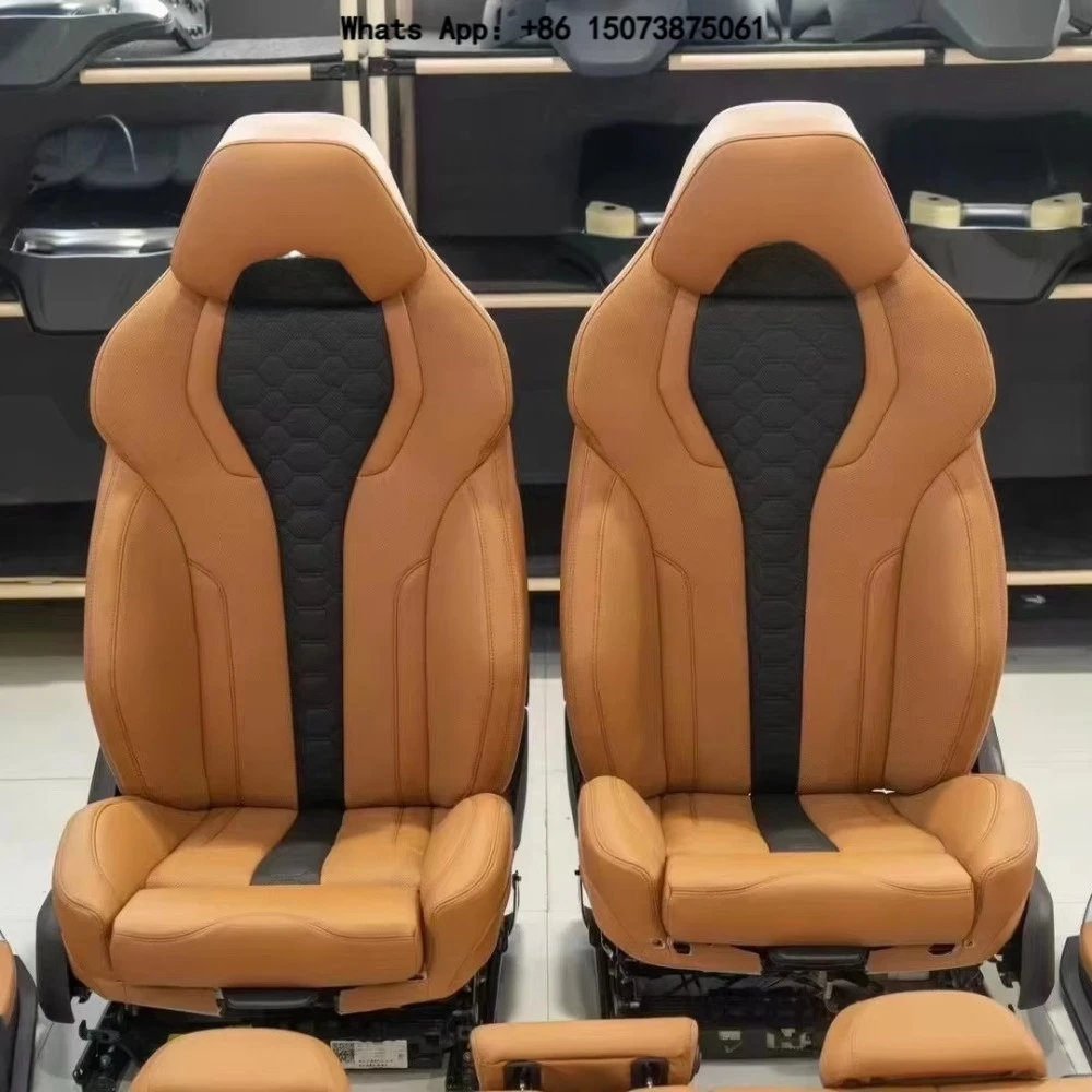 X3 X5x7 Auto Parts Upgrade Leather Sports Driver Passenger Seats Ventilation Heating Massage Functions Modified Car Seats