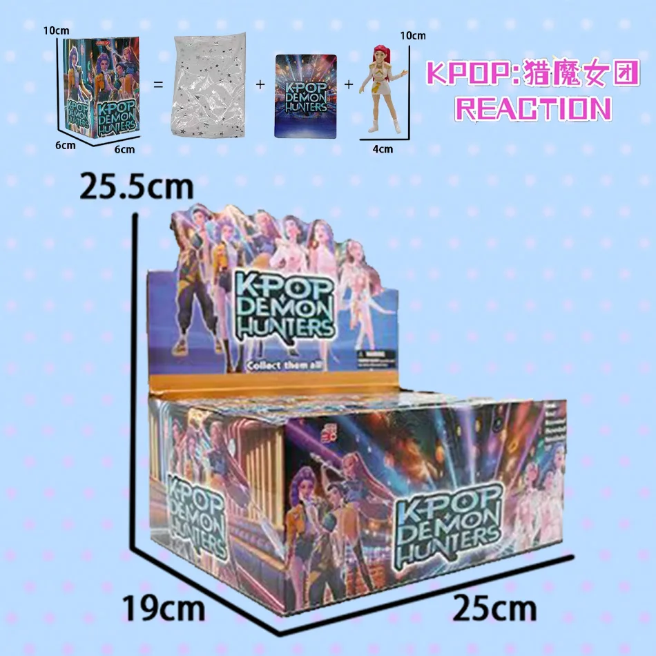 

Горячее аниме Kpop Demon Huntr кукла ПВХ игрушка Руми Мира Зия персонаж маска слепая коробка орнамент игрушка подарок на день рождения