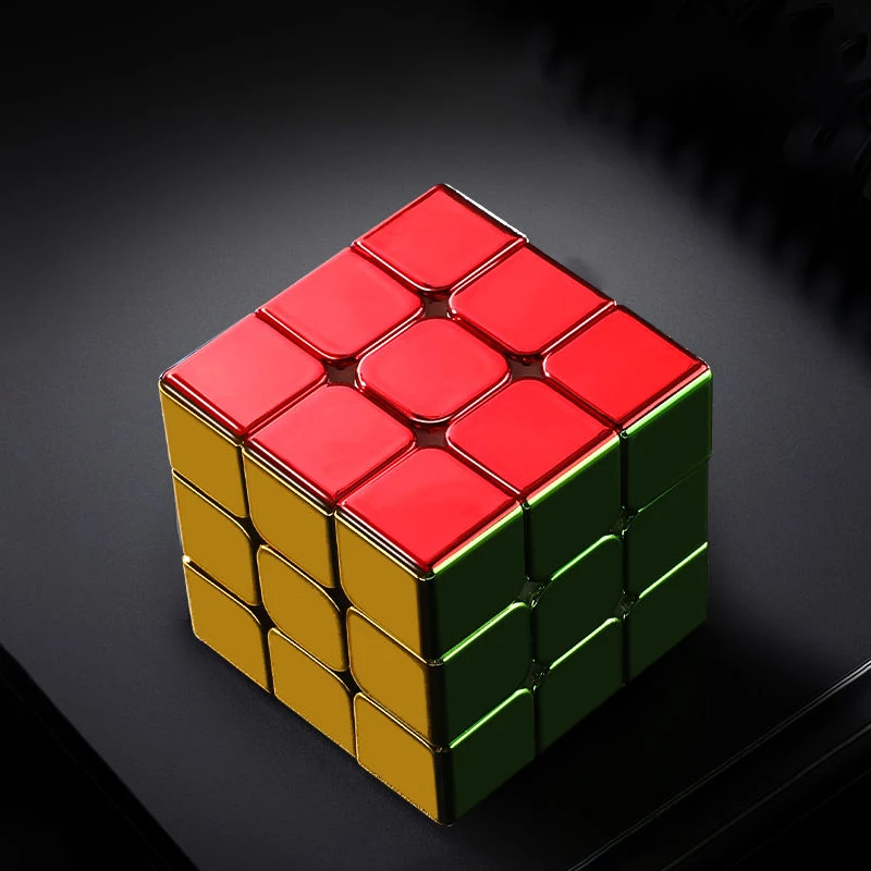 SENGSO Speed Cube 2x2x2,3x3x3, colore fantasma piramide Cubo magico senza adesivo Giocattoli educativi per bambini da competizione professionale